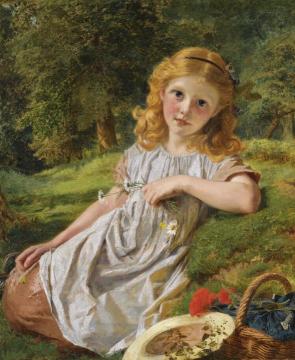 Summer Flowers Artwork by Sophie Anderson