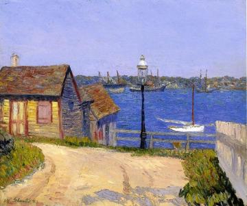 New Castle, New Hampshire Artwork by William James Glackens