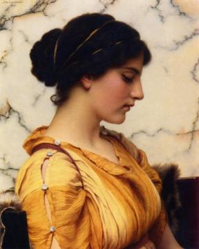 Sabinella Artwork by John William Godward