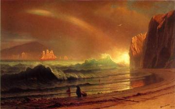 The Golden Gate Artwork by Albert Bierstadt
