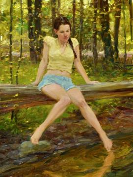 A Cool Spot Artwork by David Hettinger