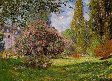 The Parc Monceau, Paris Artwork by Claude Oscar Monet