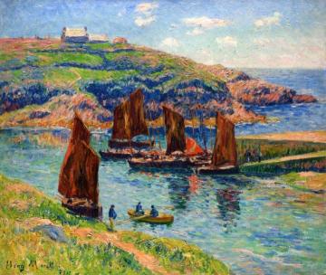 Low Tide Artwork by Henry Moret