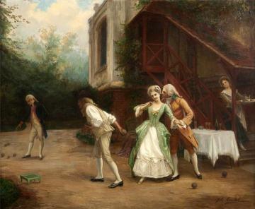 The Winning Party Artwork by Jules Girardet