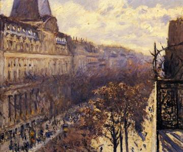 Boulevard Des Italiens Artwork by Gustave Caillebotte