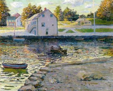 Boating Artwork by Ernest Lawson