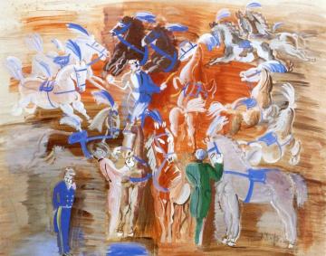 The Circus Artwork by Raoul Dufy