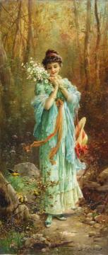 In The Forest Artwork by Hans Zatzka