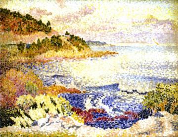 Coast of Provence Artwork by Henri Edmond Cross