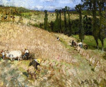 Harvest Artwork by Pierre Eugène Montézin