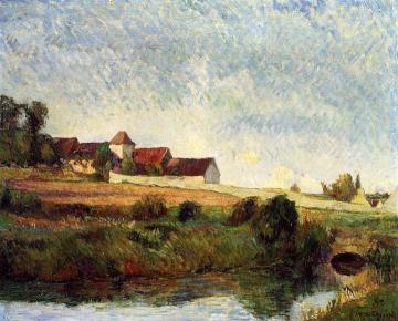 La Groue Farm, Osny Artwork by Paul Gauguin