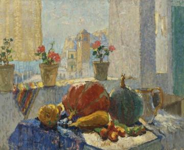 Still Life By The Window, Capri Artwork by Konstantin Gorbatov