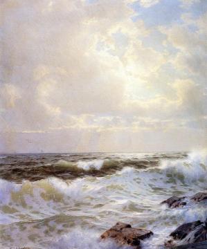 The South Shore, Newport Artwork by William Trost Richards