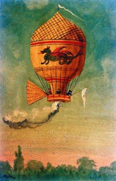 Ascension au Luxembourg de MM. L'Abbe Morolan, Bredin et Janiriet, 1784 Artwork by Hector Trotin