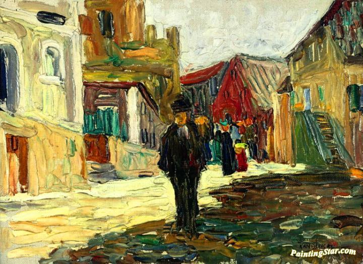 Kallmunz - Vilsgasse Artwork by Wassily Kandinsky