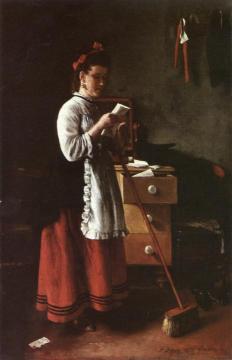 The Indiscrete Servant Artwork by Francois Bonvin