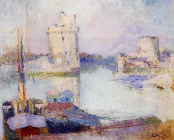 La Rochelle, the Port Artwork by Albert Lebourg