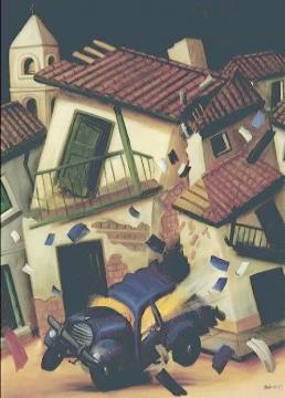 Carrobomba Artwork by Fernando Botero