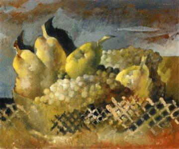 Still Life with Pears Artwork by Rololpe Théophile Bosshard