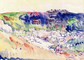 Coastal Scene Artwork by Charles Demuth