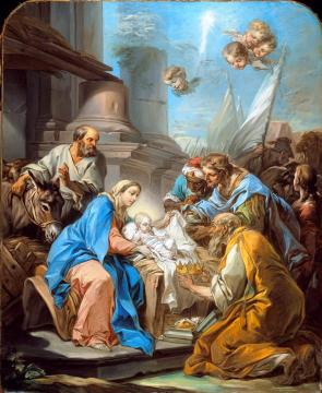 The Adoration of the Magi Artwork by Carle van Loo