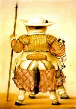 Picador Artwork by Fernando Botero
