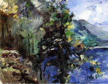 The Walchensee with the Slope of the Jochberg Artwork by Lovis Corinth