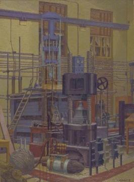 The National Physical Laboratory, Teddington Artwork by Charles Ginner