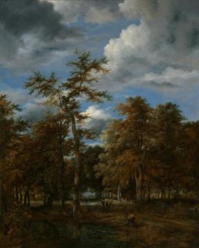 Woodland Vistas Artwork by Jacob van Ruisdael