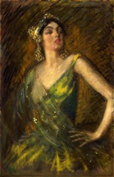 Ruth St. Denis Artwork by Alice Pike Barney