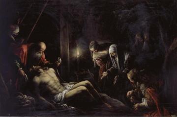 The Lamentation over the Dead Christ Artwork by Francesco Bassano  the Younger