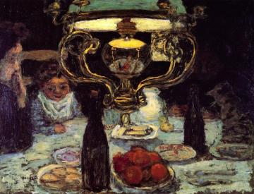 The Lamp Artwork by Pierre Bonnard