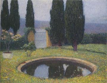 Le Bassin a Labastide du Vert Artwork by Henri Martin