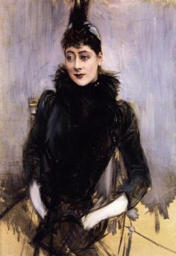 Marchesa Adriana Franzoni Artwork by Giovanni Boldini