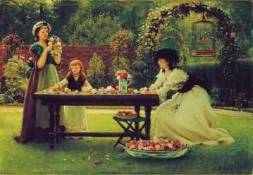 A Feast Of Roses Artwork by George Dunlop Leslie