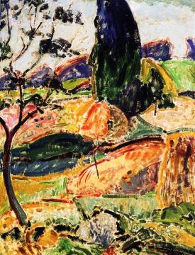 Landscape Artwork by Alfred Henry Maurer