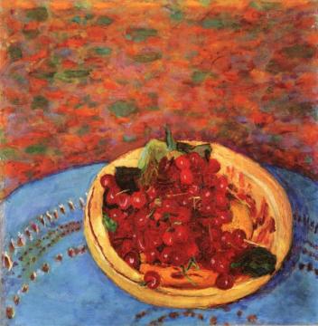 The Cherries Artwork by Pierre Bonnard