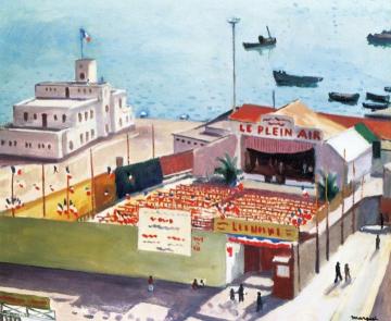 Open Air Theater, Algiers Artwork by Albert Marquet