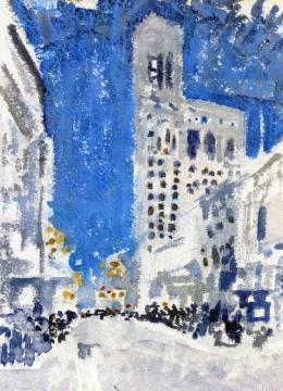 City Scene Artwork by John Marin