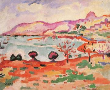 L'Estaque Landscape Artwork by Georges Braque
