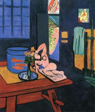 Interior with Goldfish Artwork by Henri Matisse