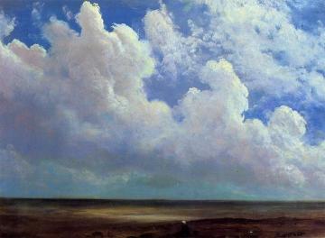 Beach Scene Artwork by Albert Bierstadt