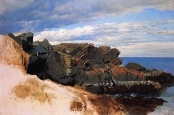 Rock Study at Nahant, Massachusetts Artwork by William Bradford