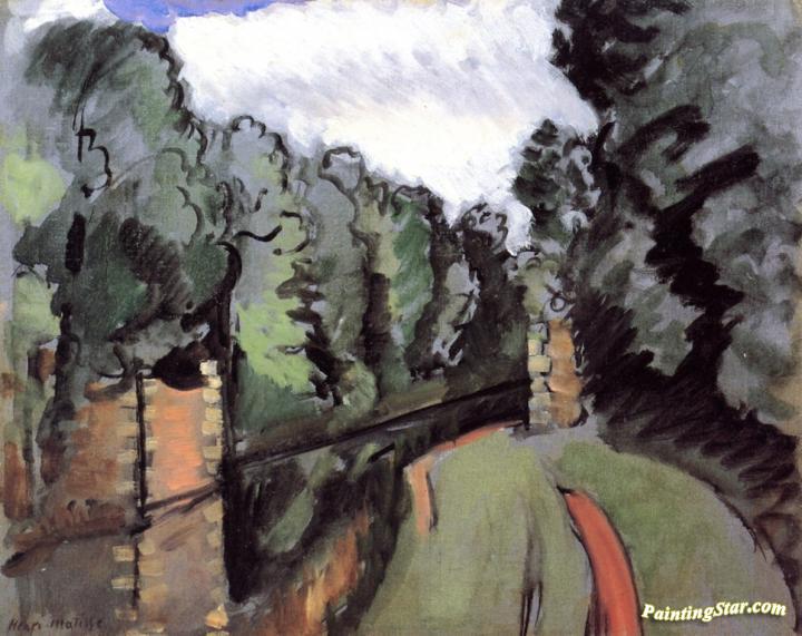 The Old Port at Maintenon Artwork by Henri Matisse