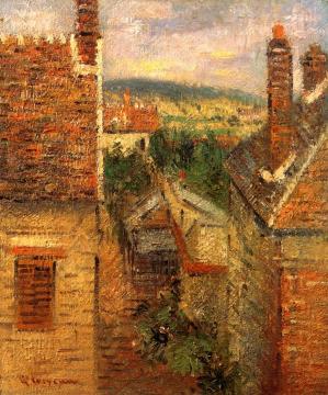 View from My Attic Artwork by Gustave Loiseau