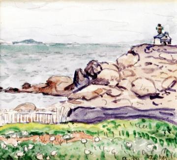 Vernet-les-Bains, Pyrénées-Orientales Artwork by Albert Marquet