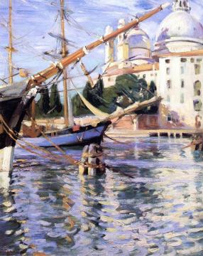 On the Canals, Venice, Italy Artwork by Wilfred Gabriel De Glehn