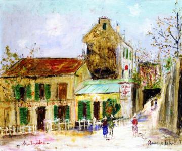 The Lapin Agile in Montmartre Artwork by Maurice Utrillo