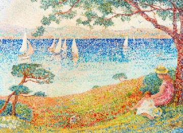 Baie de St-Tropez Artwork by Yvonne Canu