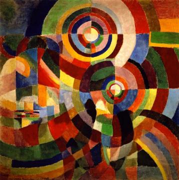 Electric Prism Artwork by Sonia Delaunay